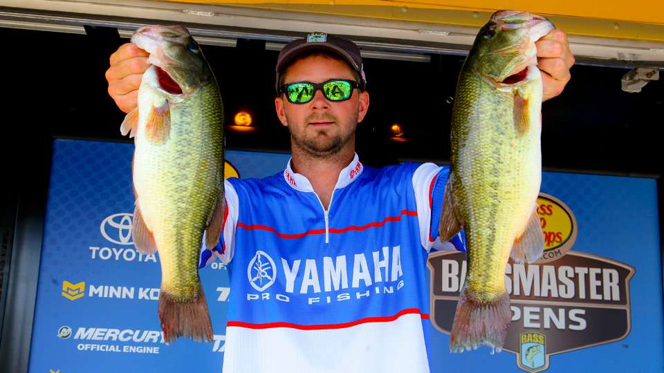 See how the Opens anglers fared on Day 1 of the 2019 Basspro.com Bassmaster Central Open at Grand Lake!<br><br>
First up, Austin Brimeyer (13th, 14 - 9)