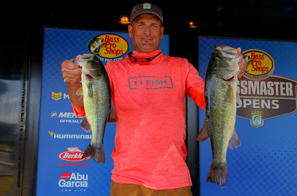 Troy Anderson, co-angler (3rd, 9 - 0)