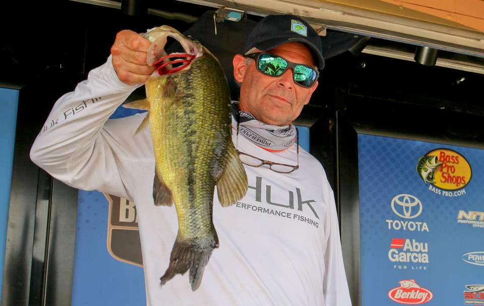 Marty Tanner, 27th co-angler (11-0) 