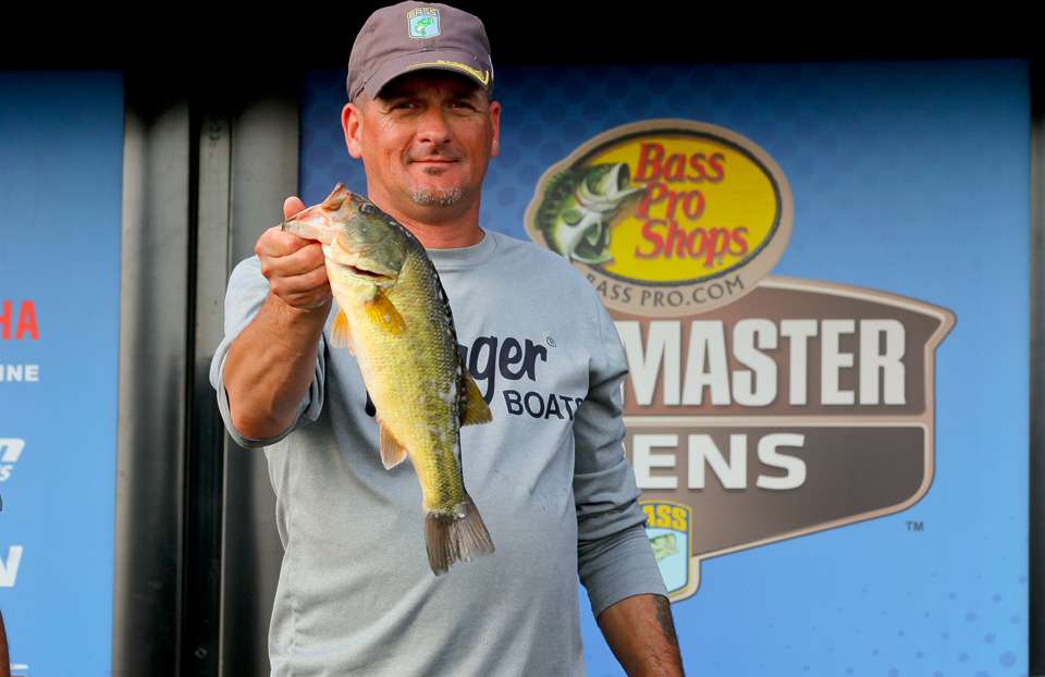 Troy Anderson, 10th co-angler (17-11)