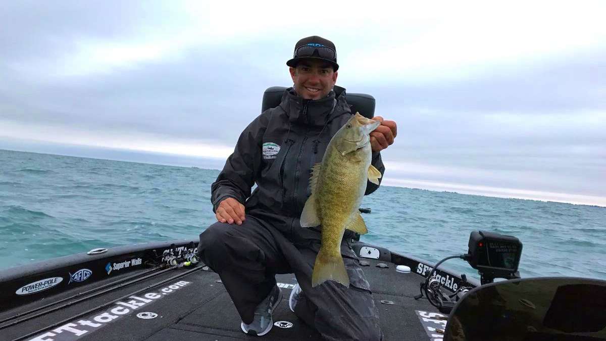 Greg DiPalma on Day 2 of the Toyota Bassmaster Angler of the Year Championship