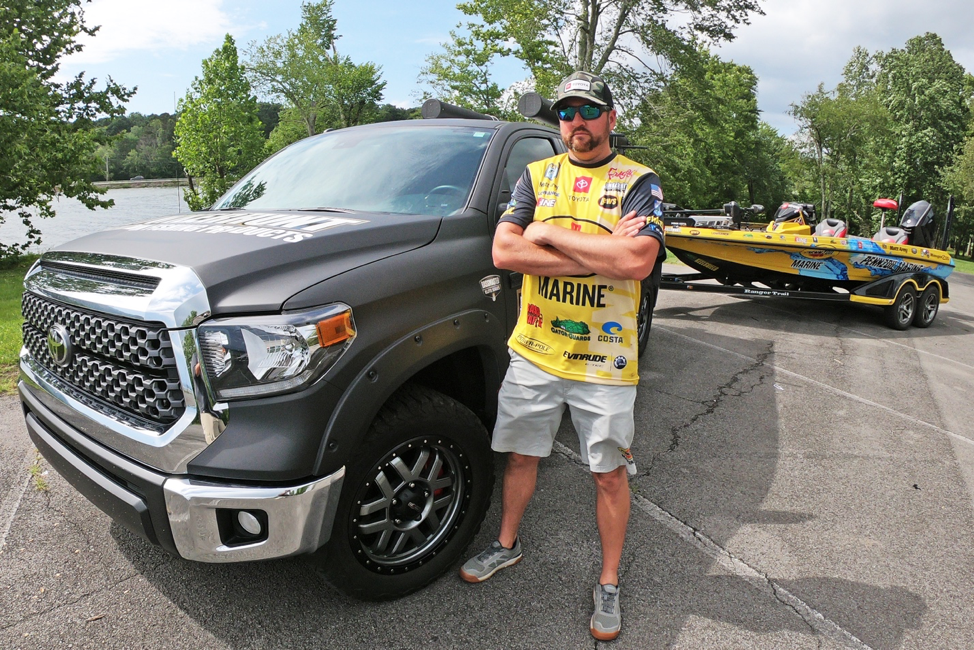 Matt Arey says this about his Toyota Tundra, âI love the reliability. I love the cosmetics. I often stop and turn around just to look at it as Iâm walking away. And the ride comfort is phenomenal, which is a big deal when I spend so much time in it.â 
Weâre teaming up with Toyota to give you an inside look at the lives of Toyota Bonus Bucks anglers. 
