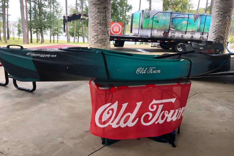 There were kids ages 6-18 competing in three different age groups, with the grand champion winning an Old Town Vapor 10 kayak. 