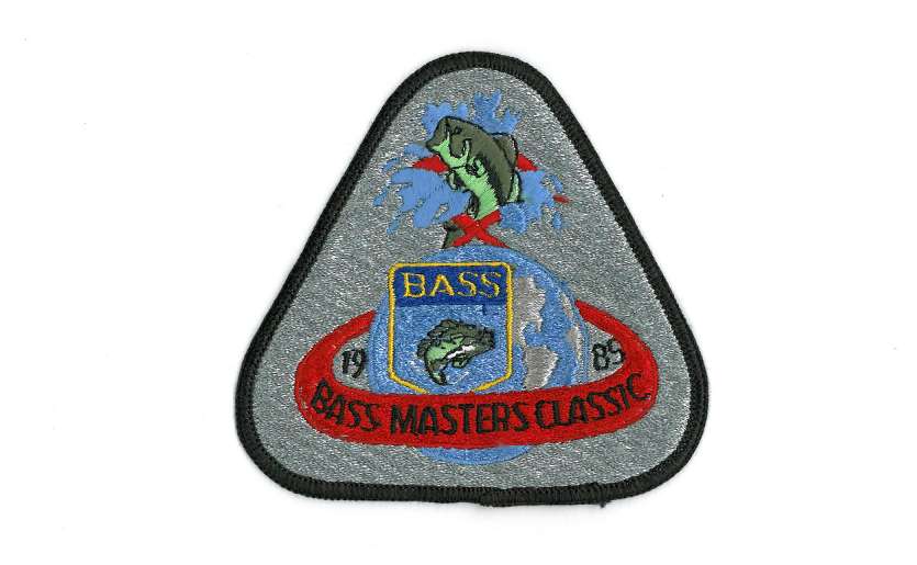 Rare Vintage Bassmaster Tournament Patch 1998 California Western Invitational 