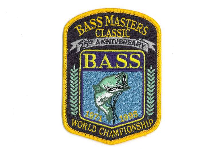 Rare Vintage Bassmaster Tournament Patch 1990 Arizona Invitational 