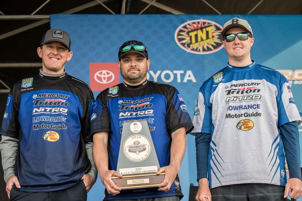 Cody Hollen, Taylor Smith and Cam Sterritt have all earned berths to the 2020 Academy Sports + Outdoors Bassmaster Classic presented by Huk. 