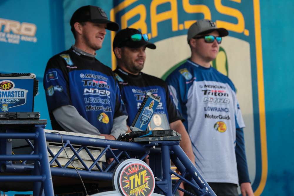 The three anglers that earned 2020 Bassmaster Classic berths are Taylor Smith, Cody Hollen and Cam Sterritt. 