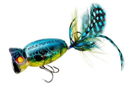 <p><b>Arbogast Hula Popper 2.0</b></p>
The Hula Popper 2.0 is the perfect holiday gift to young and seasoned anglers alike. Itâs re-vamped version of the timeless classic equipped with modern hardware and paint schemes that impress anglers who grew up throwing them and for new anglers who wish for lures with the most unique features.<br>
<p><b>MSRP: $7.99</b></p>
<a href=