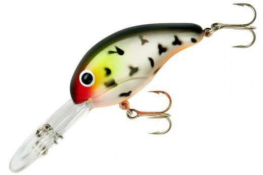 <p><b>Bandit 300</b></p>
The Bandit 300 might just be the most well known crankbaits out there for catching fish in a multitude of situations. Its small stature and steep dive angle paired with its wide range of colors make it a sure bet anytime bass or crappie are schooled up in the mid depth range of 8 to 12 feet.<br>
<p><b>MSRP: $6.99</b></p>
<a href=