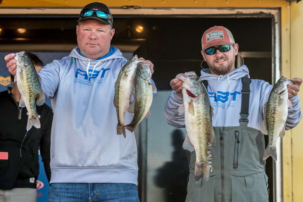 Eric Morris and Ben Williamson, Alabama Bass Trail (10th, 13 - 1)