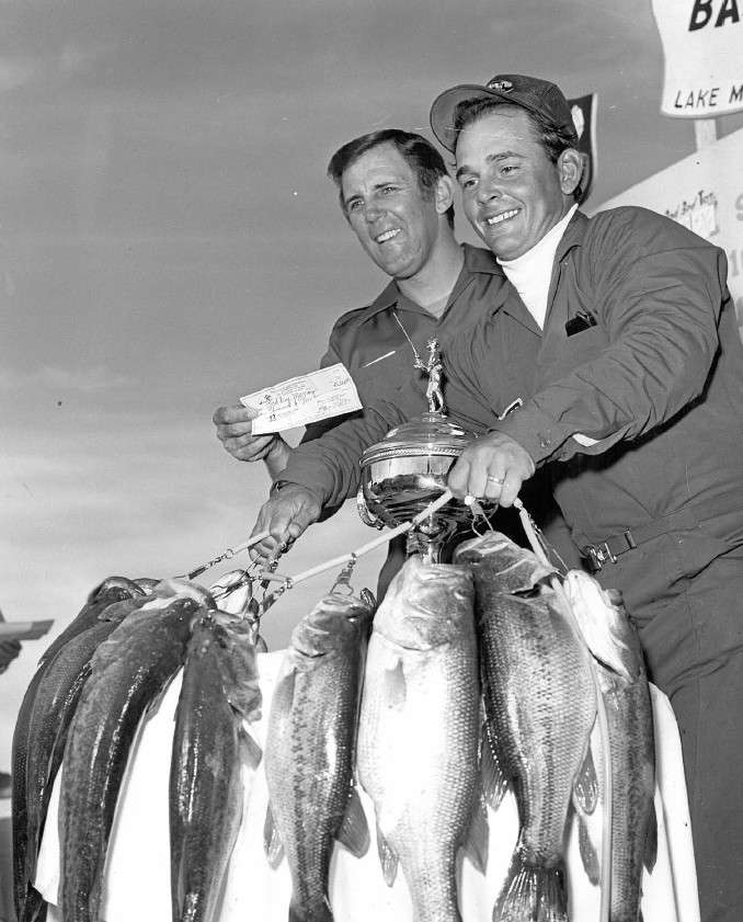 <p><u><strong>First to win a Bassmaster Classic</strong></u></p>
<p>Bobby Murray was the first angler to win a Classic title. He took home the first Classic trophy at the 1971 Bassmaster Classic, held on Nevada's Lake Mead. For the 43 pounds, 11 ounces, he brought in, he won $10,000. He went on to win the Classic again in 1978.</p>
