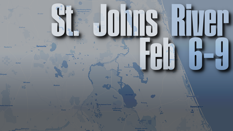 The season will start once again in Palatka, Fla., with an event at the St. Johns River on Feb. 6-9. 