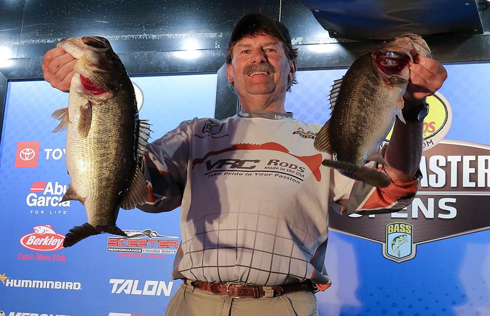 Russell Phillips, co-angler (6th,17 - 15)