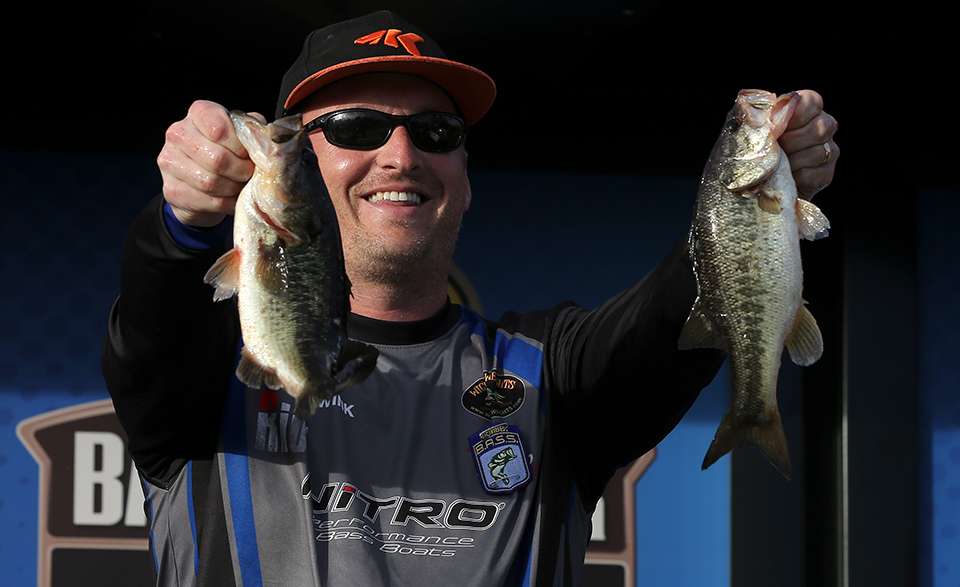 Nicholas Wink, 10th place co-angler (20-5)