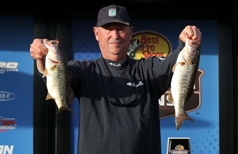 Mike Spears, 6th place co-angler (24-3)