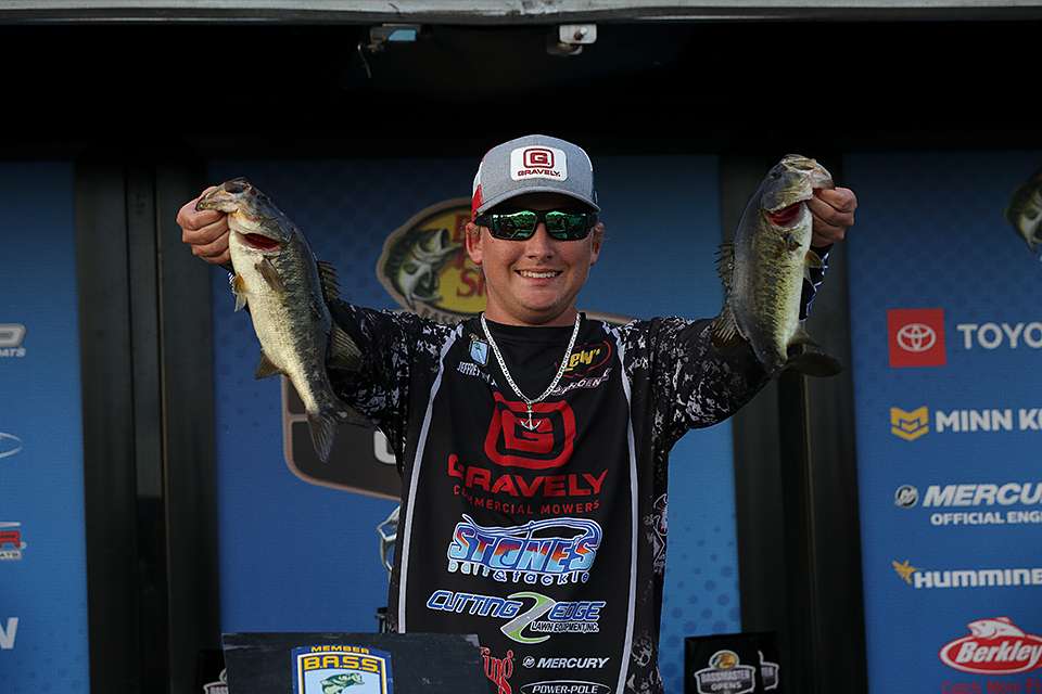 Jeffrey Worthy Jr., 11th place co-angler (20-3)