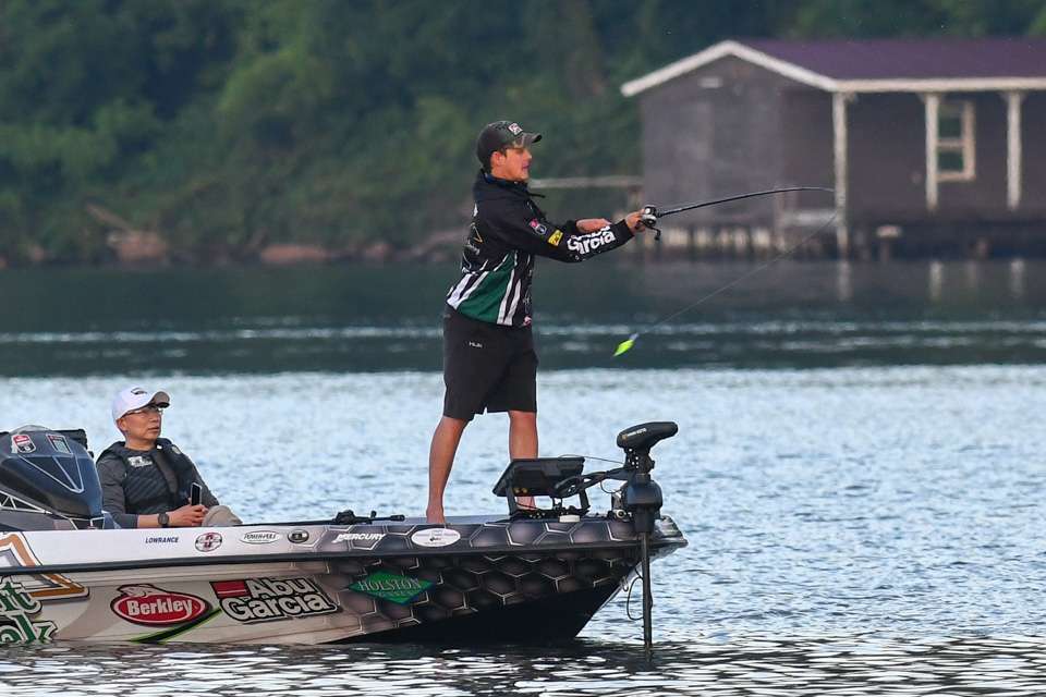 <h4>Mike Huff</h4>
Corbin, Ky.<br>
Qualified via 2019 Bassmaster Elite Series<br>
2019 AOY Rank: 33
