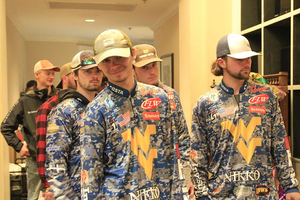 West Virginia rolls into the meeting.