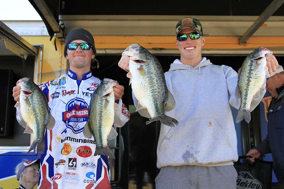Jacob Pfundt and Emil Wagner of Ole Miss (9th, 30-13)