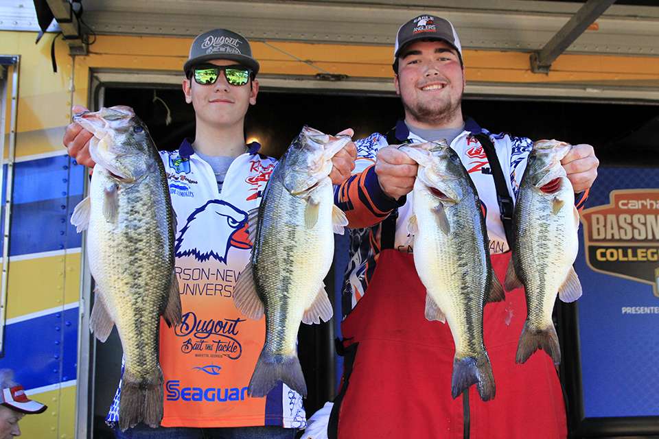 Austin Smith and Maddux Walters of Carson Newman (11th, 30-1)
