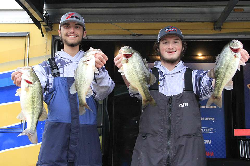 Tanner Scruggs and Storm Cline of Anderson (14th, 11-9)

