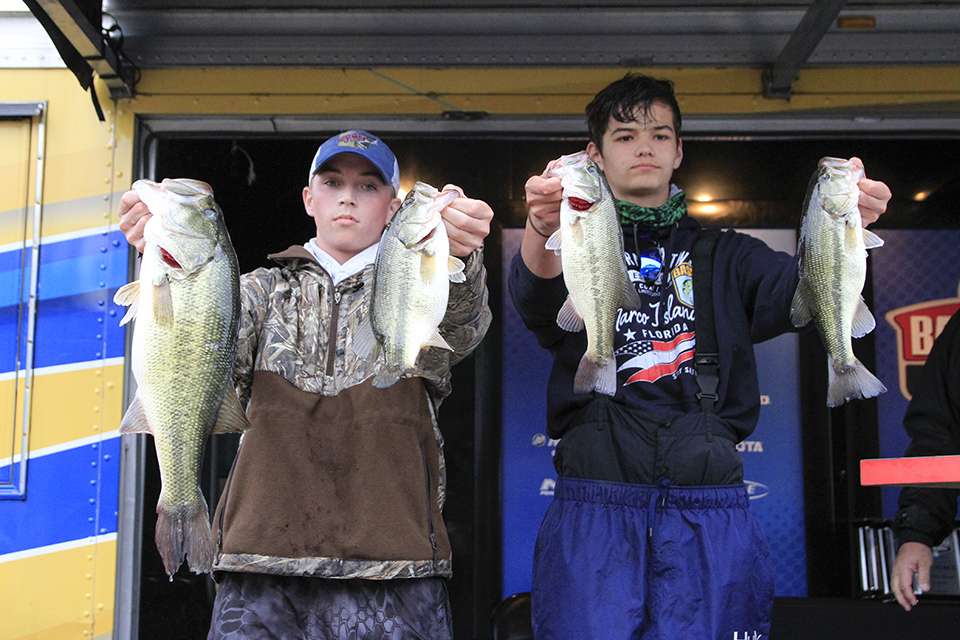 Chance Shelby and Jackson Broderick of Live Oak (15th, 11-6)