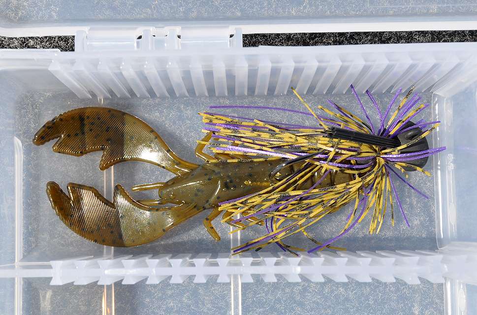 The jig and craw earn the first spot in Paquetteâs beginnerâs tacklebox.