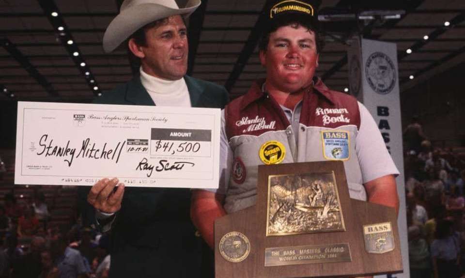 Stanley Mitchell, a 21-year-old angler from Georgia, out fished the top names in bass fishing at the 1981 Classic held on the Alabama River near Montgomery, the home of B.A.S.S.