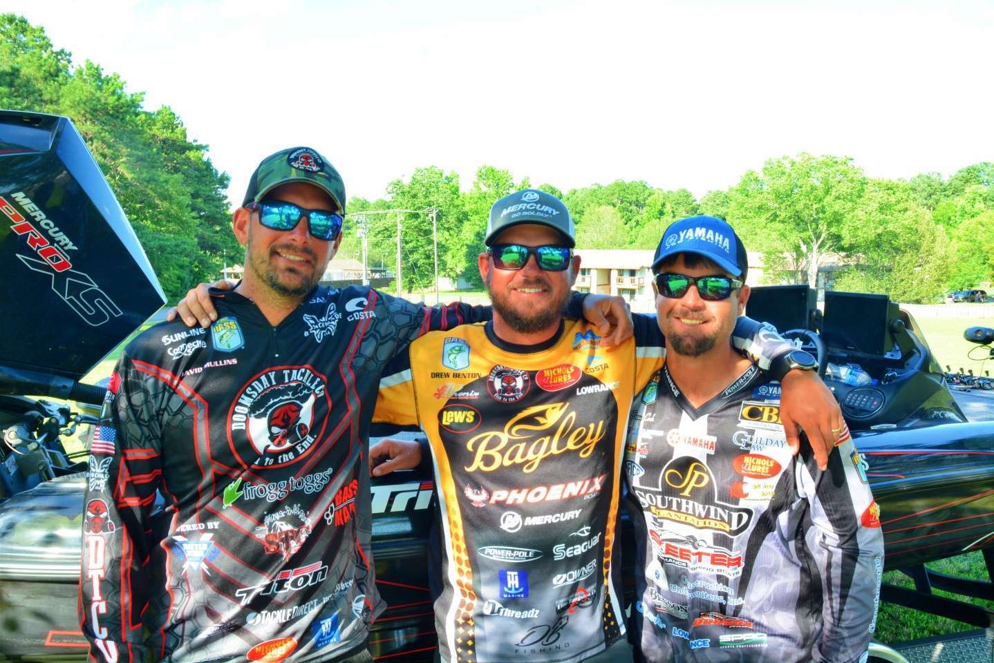 <b>1. Describe your relationship with your younger roommates known as âthe two Drewsâ (Benton and Cook). </b>
<p>
âYou can tell when you first meet someone if you can hang out with them or not,â Mullins said. âDrew Benton and I met several years ago, even before he made the Elites. Once he made it, I was still sleeping in the back of my truck, so we started rooming together in the second half of the season.
<p>
âIt worked out good because we both like to cut up and have similar interests in the outdoors beyond fishing. When Cook made the Elites (2019 rookie season), I was kinda wary about bringing someone else on, but Benton told me Cook was a good dude and everythingâs been good.â
<p>
Of course, getting along requires certain understandings, and Mullins said his younger roommates donât mind him tossing his clothes in with their laundry effort. Levity also helps and this crewâs never far from mischief.
<p>
âI give Cook about as hard a time as I can any time of the day because heâs so much younger,â Mullins grins. âWeâre always playing pranks on one another, and it stays pretty light.â
<p>
Hiding trash â used fishing line, plastic bottles, food wrappers â in one anotherâs boats; thatâs a regular occurrence. In fact, Mullins said a particular bag of disposables rotated among the three boats for about a month last year.
<p>
âDrew (Benton) didnât make the cut at Lake Lanier last year, and I stuffed his cooler to the brim with trash,â Mullins said. âI had gone to bed and he was outside packing and the next day, I go to the launch and when I got the livewell check, my livewell was filled to the top with the same trash I had put in his cooler.
<p>
âI had to go put it away on the dock. He got me back; that was probably the best one yet.â