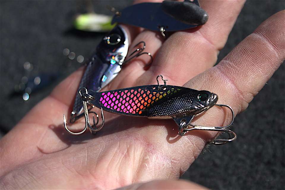 As the sunlight catches some of these new baitsâ¦