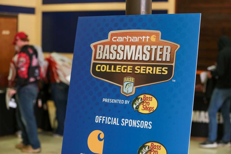Registration begins at Wallace State for the Carhartt Bassmaster College Series at Smith Lake presented by Bass Pro Shops. 