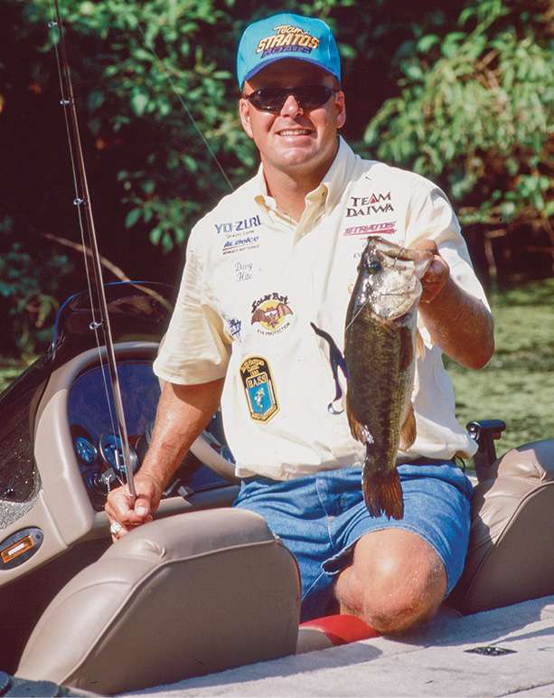 <b>1999</b><br>
The Louisiana Delta hosts the hottest Classic yet, with 100-degree air temperatures and water simmering in the 90s. But the bayou heat doesnât slow down Davy Hite, who crushes his competition with a stunning 55-pound, 10-ounce weight total.
