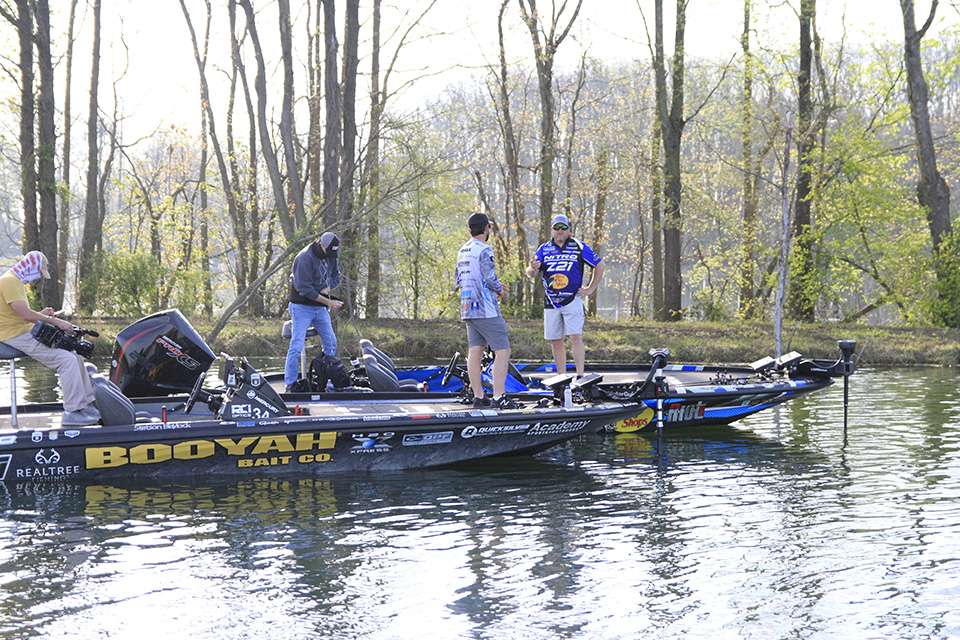 The two boats set out for the fun day of fishing. See how they day unfolded chronologically in this photo gallery of Jamie Hartman and Stetson Blaylock. 