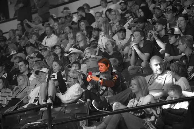 ⦠desperate for any information on how her husband was doing in the tournament, how much weight he had, how much weight those chasing him had, was he alright, how was he holding up.
<p>
She is a wife, she is a partner, a mother and a lover, alone in the crowd.
<p>
And so there she sat â¦