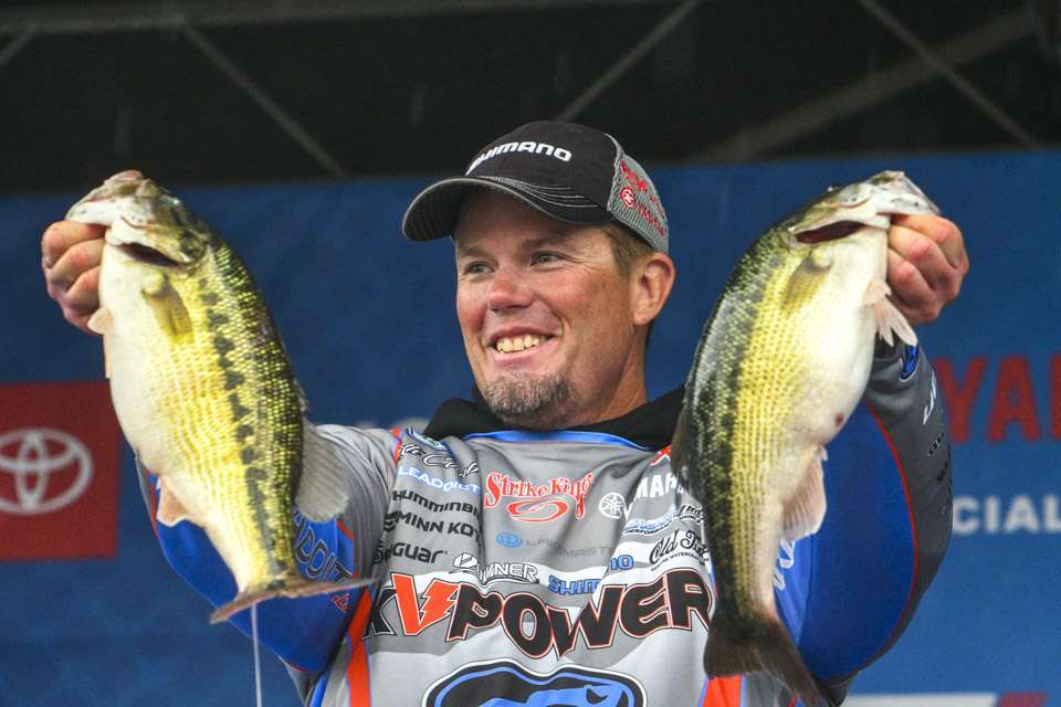 <b>Keith Combs<br> Huntington, Texas <br>(7-1)<br></b>
Imagine for a moment the giant largemouth population at Guntersville is in a prespawn pattern and chomping a shallow- to medium-depth crankbait. This dude could not only win the event, but smash some Classic records in the process.