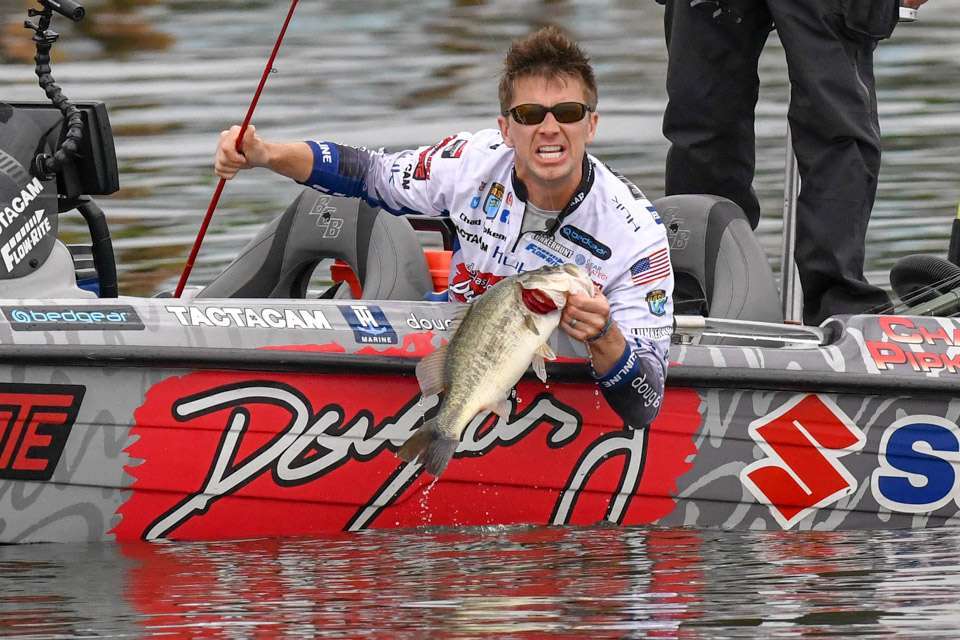 <b>Chad Pipkens<br> Lansing, Mich.<br> (25-1)<br></b>
If you count the Basspro.com Bassmaster Opens, Chad Pipkens had five Top 10 finishes last year during a season that, for a moment, seemed in doubt when he broke his collarbone playing hockey. One of those Top 10s was a sixth-place finish at Guntersville.
