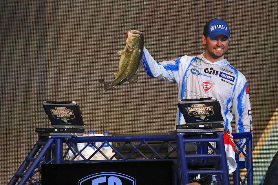 <b>Skylar Hamilton (48-2; 12th)</b><br>
To nab a spot in the top 12, Tennessee pro Skylar Hamilton used a bait that was custom made to his specifications. 