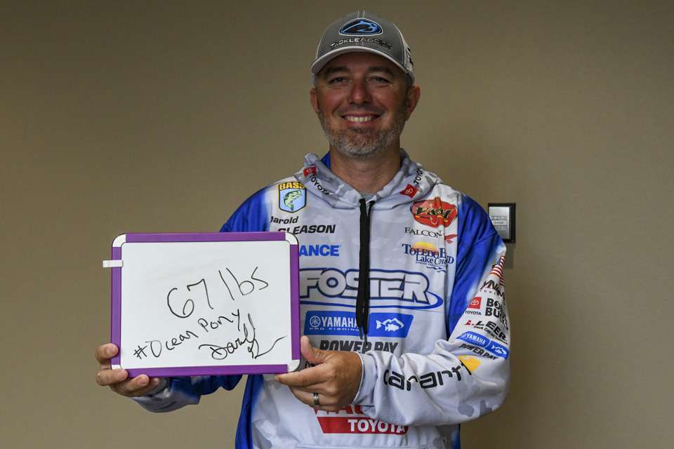 67 on the nose for Darold Gleason.