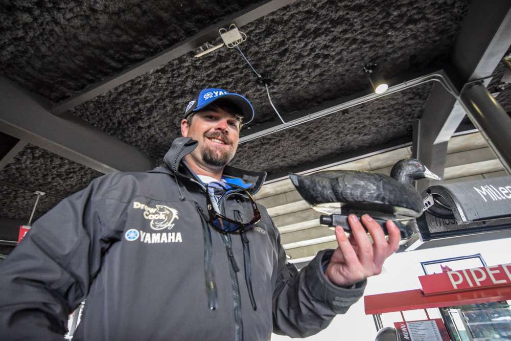 We asked several Classic contenders if they had a good luck charm they rely on for tournaments. They were eager to share. Elite Series pro Drew Cook said that was an easy question! He always has Pete the Coot decoy ...