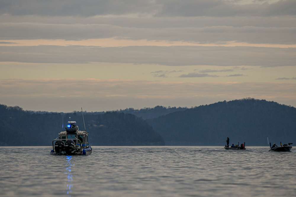 Another day of practice for the Elite anglers at this years 2020 Academy Sports + Outdoors Bassmaster Classic presented by Huk.