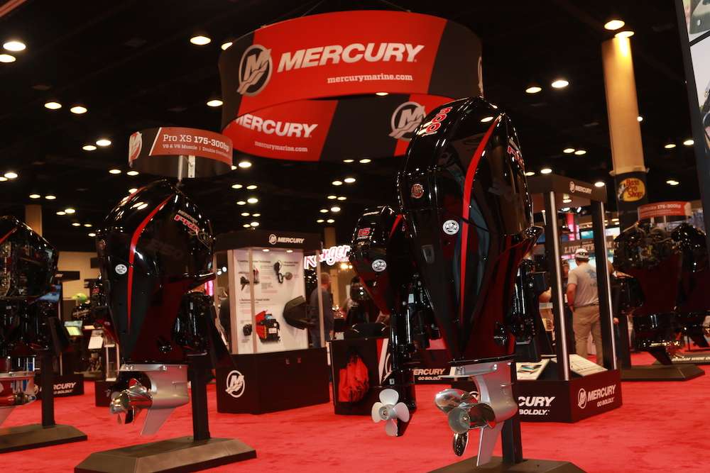 Just look at the shine on those Mercury Pro XS Motors.