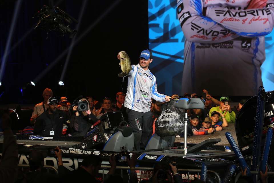 Hamilton scored an impressive 12th at the Academy Sports + Outdoors Bassmaster Classic presented by Huk. 
