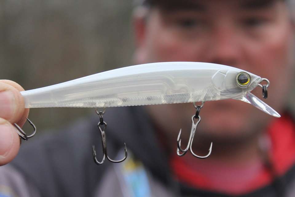 One bait that Davis admits he should fish more than he does, the jerkbait, is good during both the spawn and postspawn.