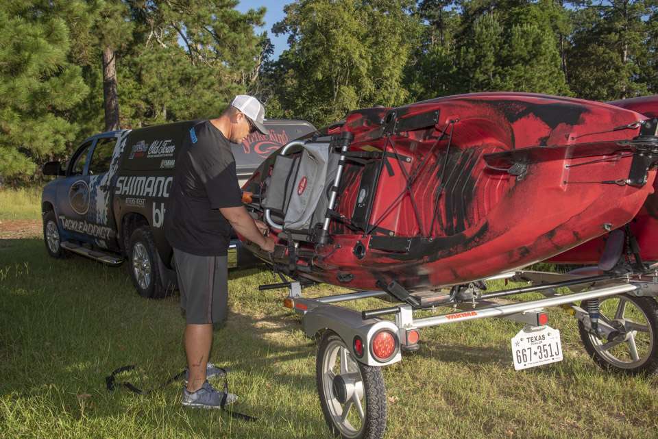 Keith Combâs Yakima kayak trailer is tough and carries 250 pounds with the stock suspension. Upgrade the suspension and you can boost the carrying capacity to 350 pounds.