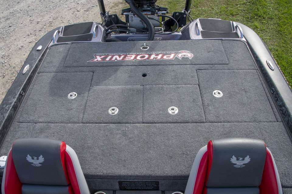 One of the great things about the Phoenix 721 is the massive back deck. âItâs really big,â he said. âIf youâre fishing with someone, the back deck is as big as the front deck, so they have plenty of room.â</p>
<p>It also helps him while fishing Elite Series events.</p>
<p>âI have a lot of room back there to land fish if I have to chase them around the boat,â he said