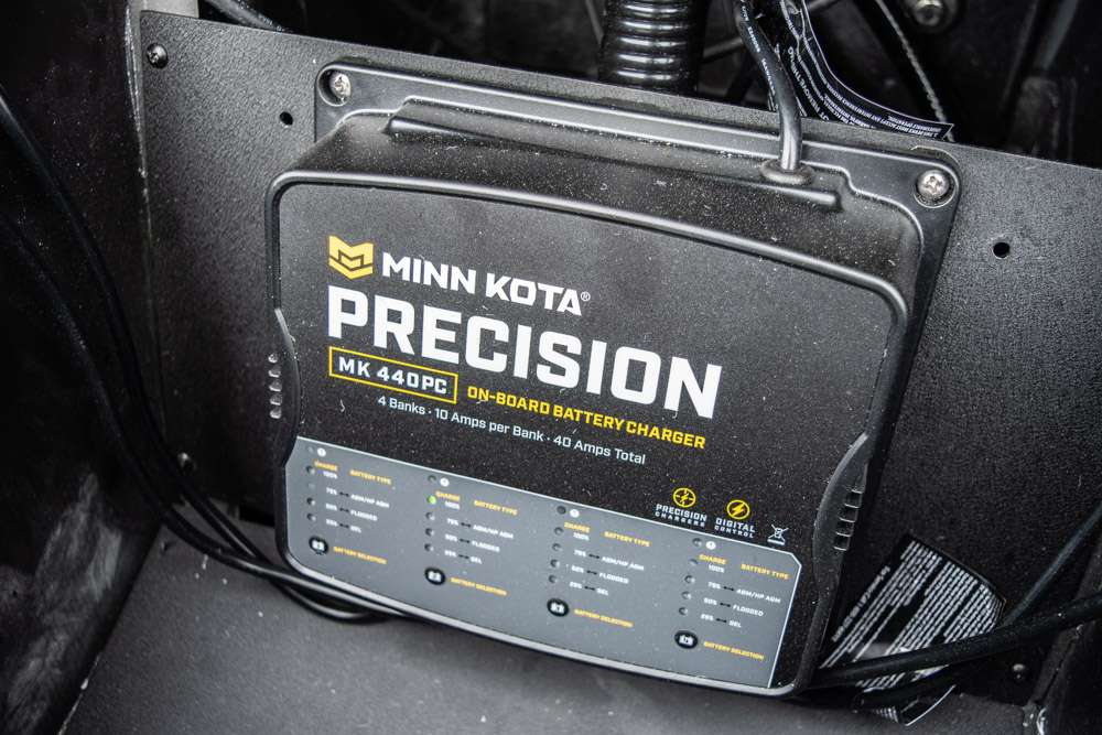 Minn Kotaâs Precision On-Board Charger keeps things organized and convenient while charging.