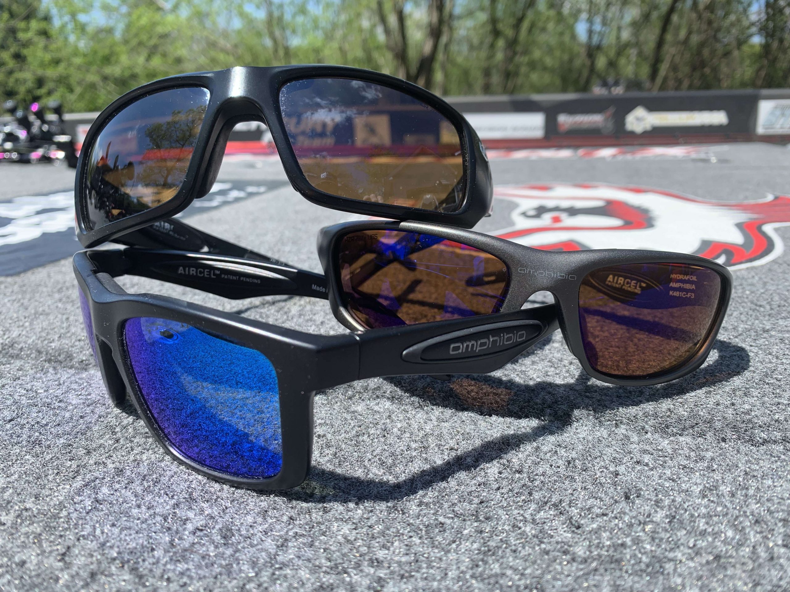 Take it up a notch by wearing lenses that cut glare and optimize underwater vision to up the odds of seeing the fish. Groh wears lenses for sunny and cloudy days. Amphibia frames also float and have the highly desired ANSI Z87.1 safety rating.
