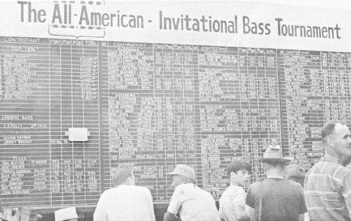 <p>The old leaderboard was updated manually. The Top 10 spots go to Stan Sloan, Bill Dance, Alderson Clark, Ray Murski, Wes LIttlefield, Carl Dyess, John Tate, Troy Anderson, J.G. Wells and J.L. Johnston.</p> 