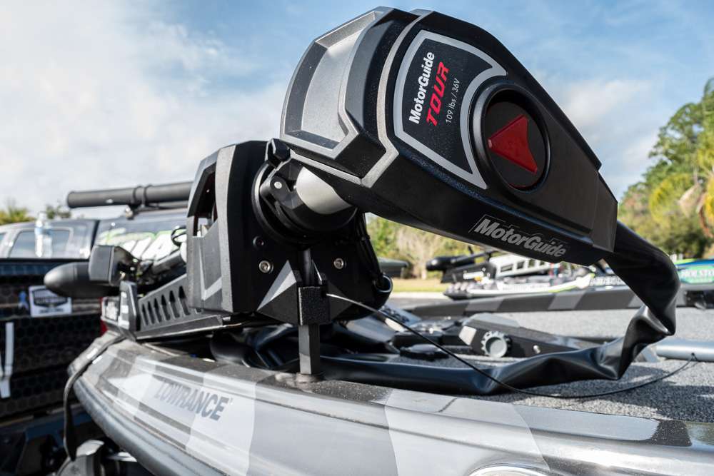 Easy deploying and retracting, toughness and durability are just a few of his favorite features when it comes to the trolling motor.
