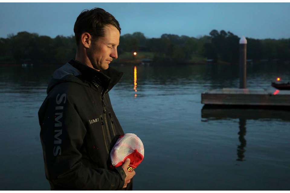 This was how the morning began on April 7, 2019, at Green Pond Landing on Lake Hartwell. For Brandon Cobb, it began with prayer and later hoisting a blue trophy in front of his fellow South Carolinians on the shoreline of Lake Hartwell.
